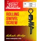 Вертлюги с застежкой Lucky John Original Rolling Swivel Screw